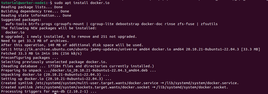 install docker