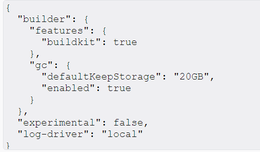 change default logigng driver