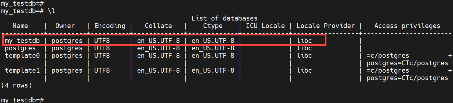 list-of-all-databases-in-postgresql