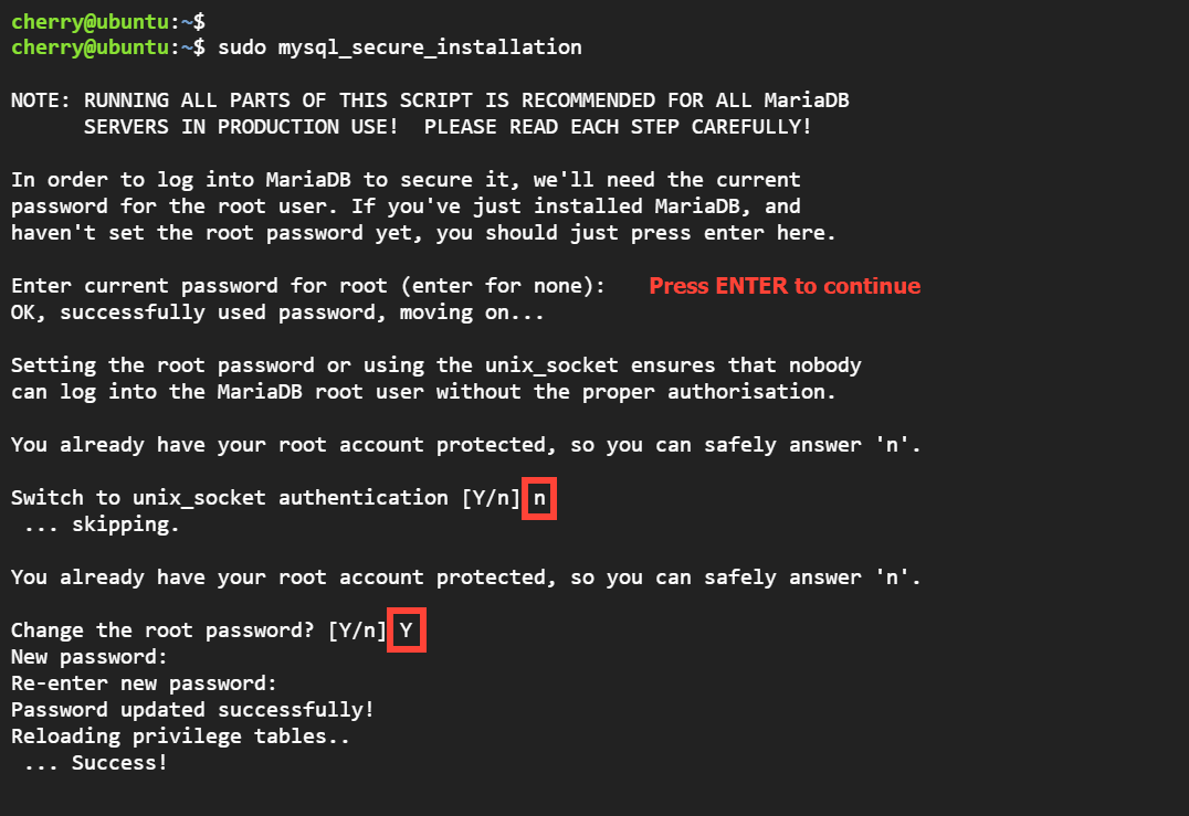 set-mariadb-root-password