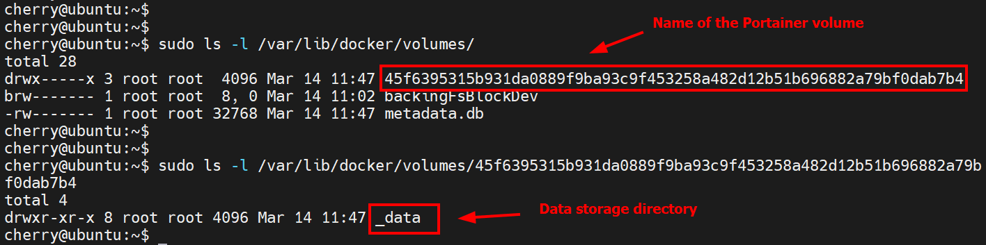 portainer-data-storage-location