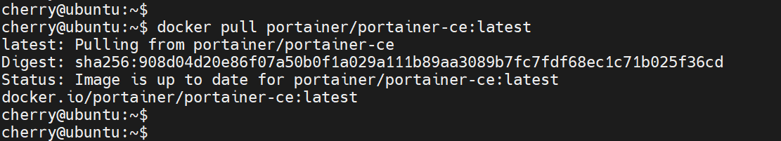 docker-pull-portainer-image