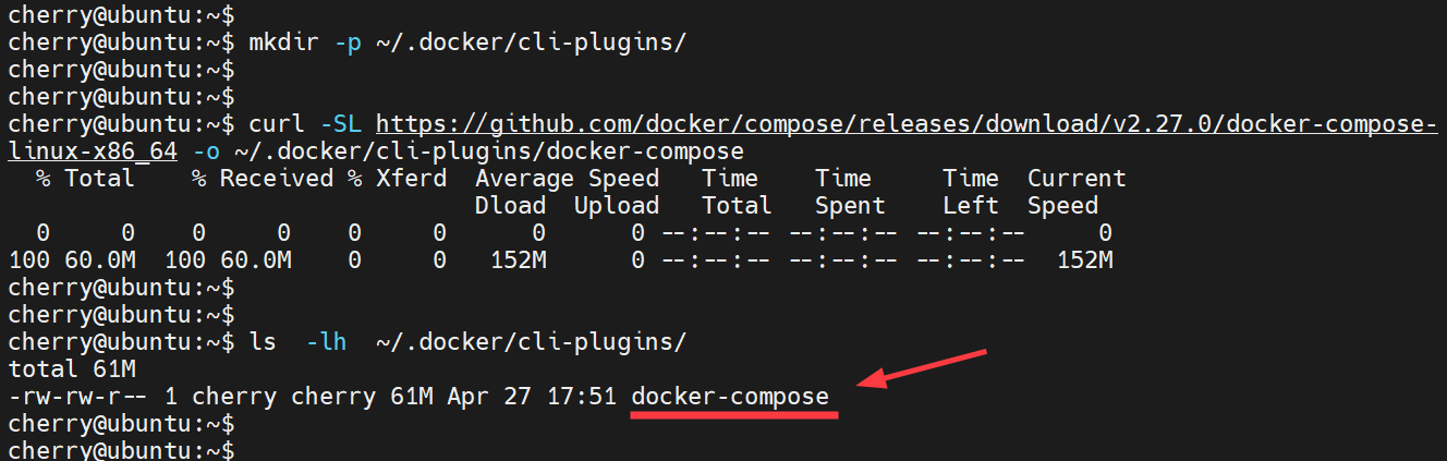 download-docker-compose