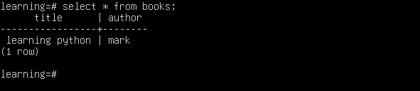 How read data from a table in PostgreSQL 16