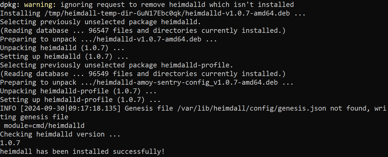 Install Heimdall