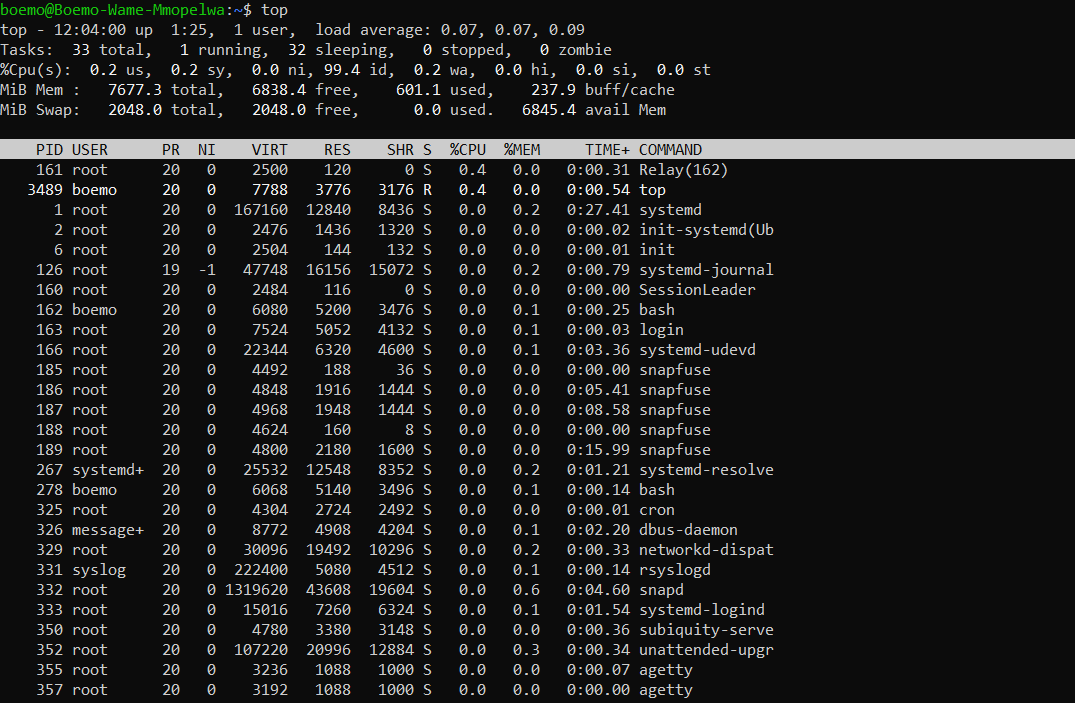 Memory limits