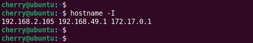 hostname-command-check-ip-address