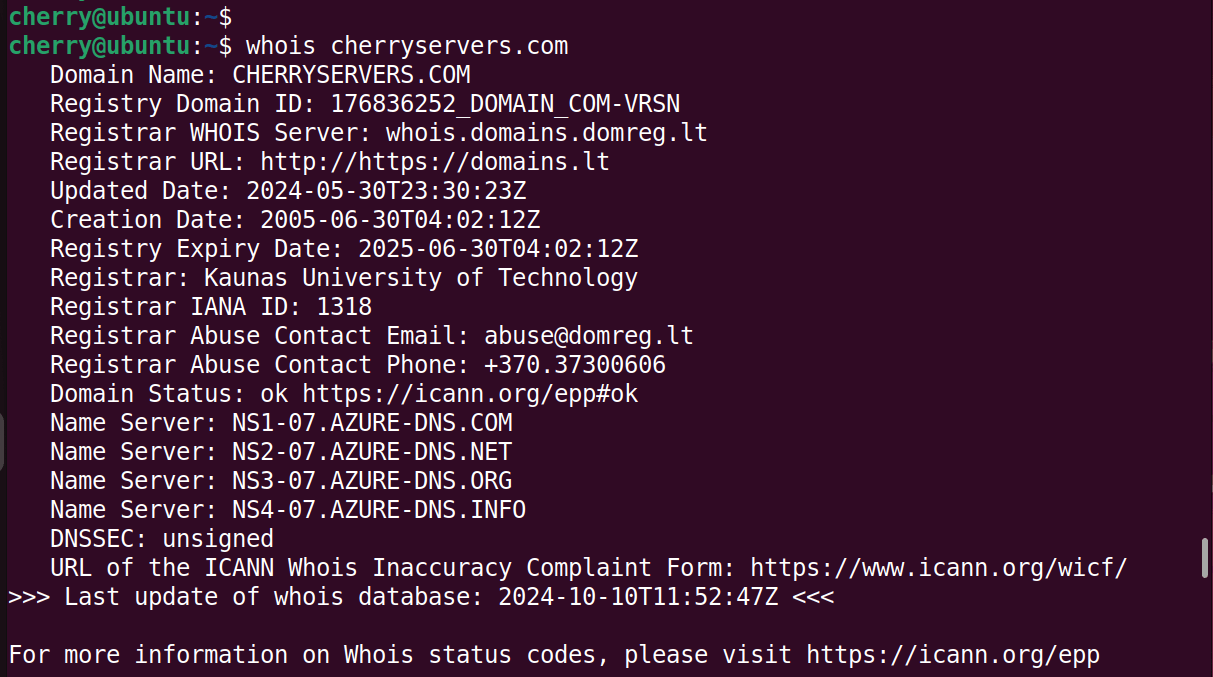 whois-command