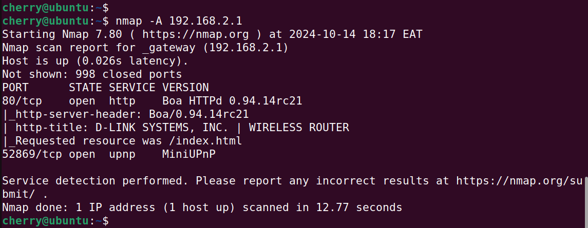 nmap-command-scan-single-host