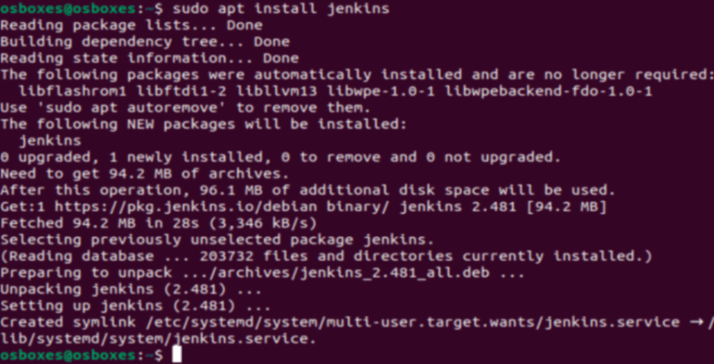 Install Jenkins